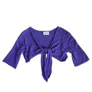 Vintage sequin knit shrug